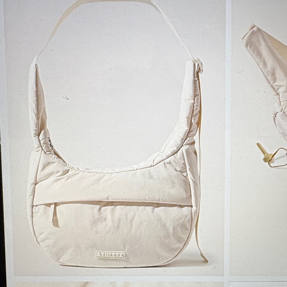 Athleta All About Small Crossbody Hobo Bag